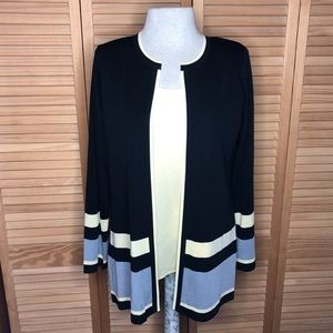 Misook yellow black color block 2 pc s